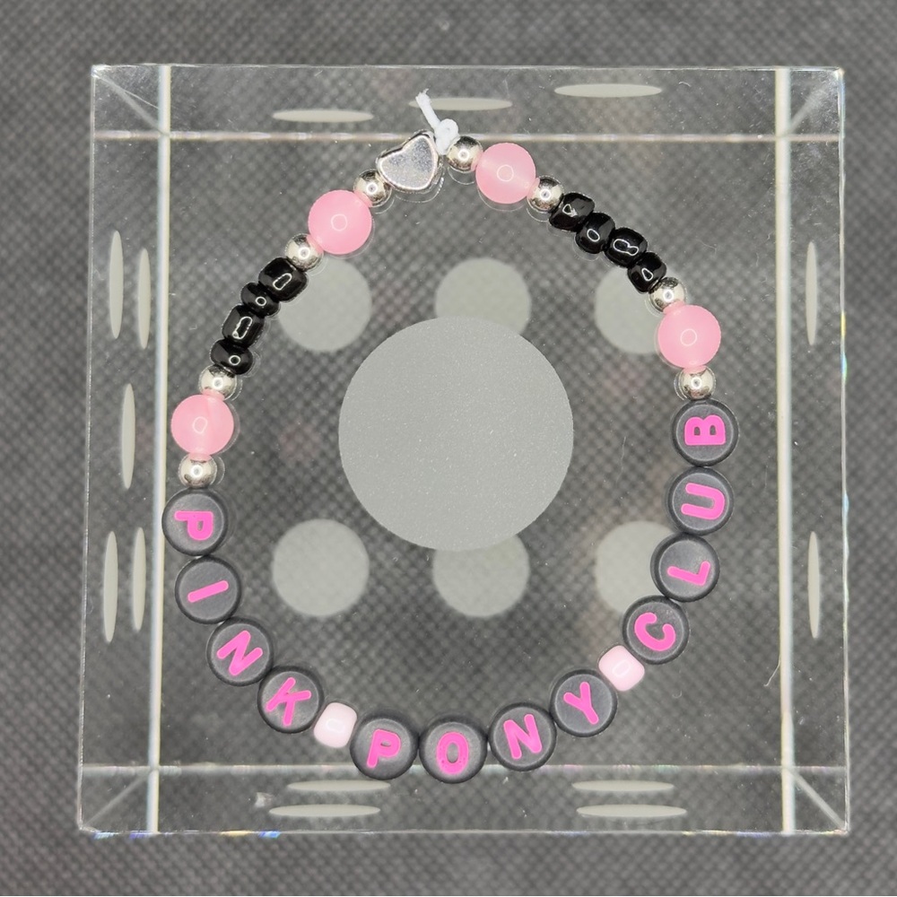 Chappell Roan Pink Pony Club Friendship Bracelet